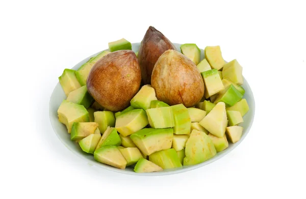 Composição de abacate — Fotografia de Stock