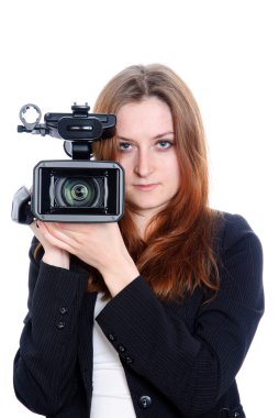 Video operator clipart