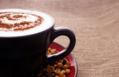 sıcak cuppuccino Kupası