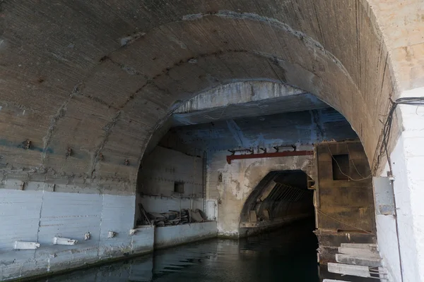 stock image Repair dock of submarines