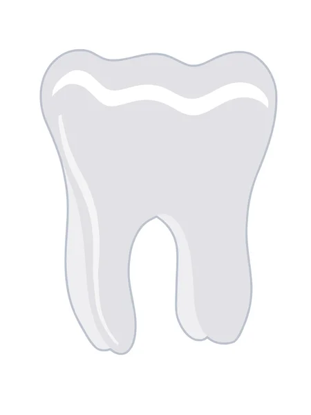 Einen Zahn — Stockvektor