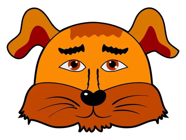 Cartoon hond — Stockvector