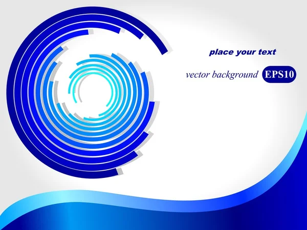 Vector achtergrond met water drops en een labyrint — Stockvector