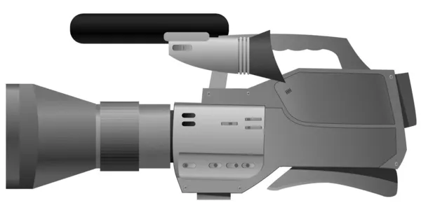 Vektor illustration av filmkamera — Stock vektor