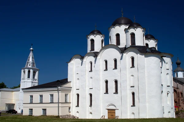 Собор Святого Николая, Великий Новгород, Россия Стоковое Изображение