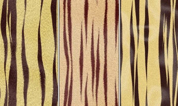 Pele de tigre sem costura abstrata — Fotografia de Stock