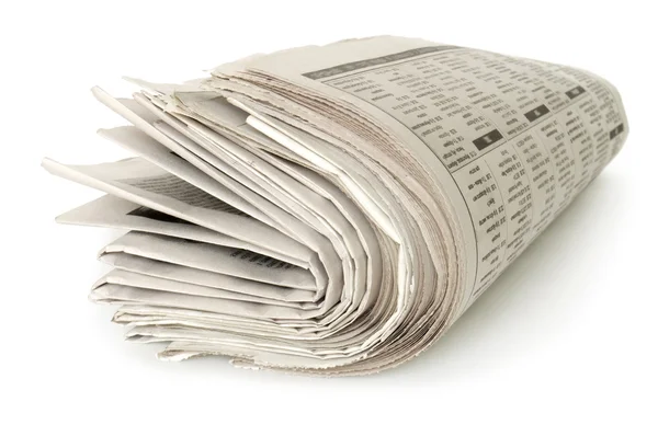 Στοίβα των παλαιών εφημερίδων — Φωτογραφία Αρχείου