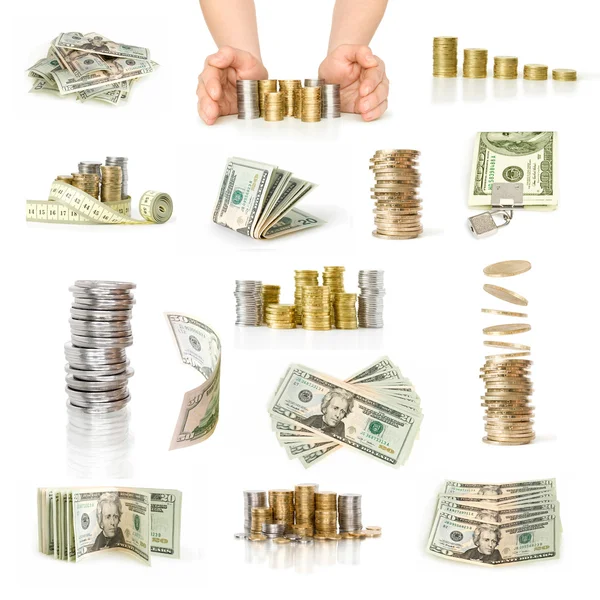 Coleta de dinheiro — Fotografia de Stock