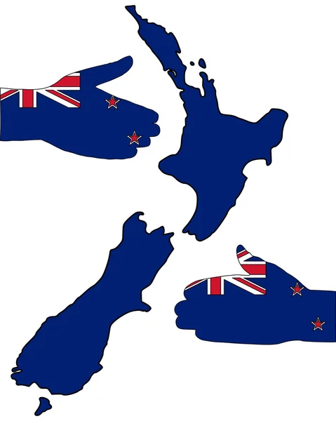 Bem-vindo à Nova Zelândia — Fotografia de Stock