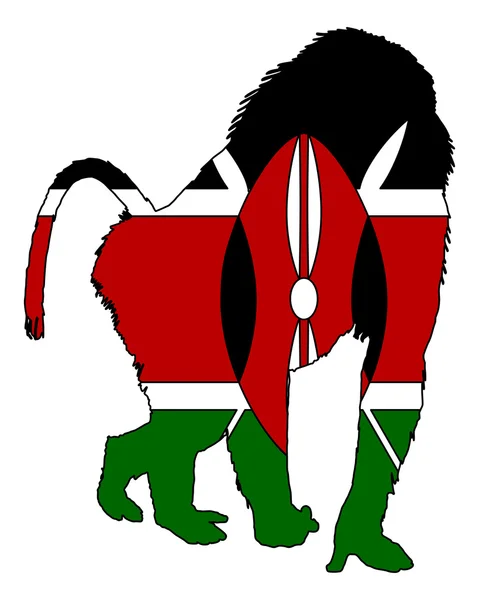 stock image Baboon Kenya