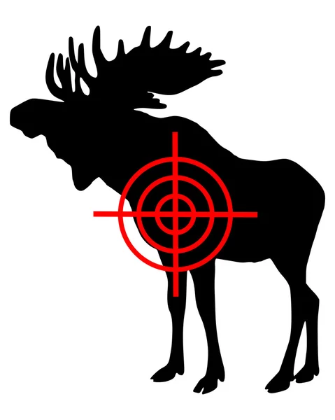 Rambut silang Moose — Stok Foto