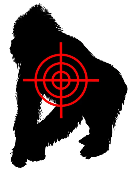 stock image Gorilla crosslines