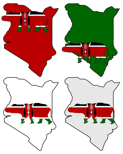 Бегемот Кенії — стокове фото