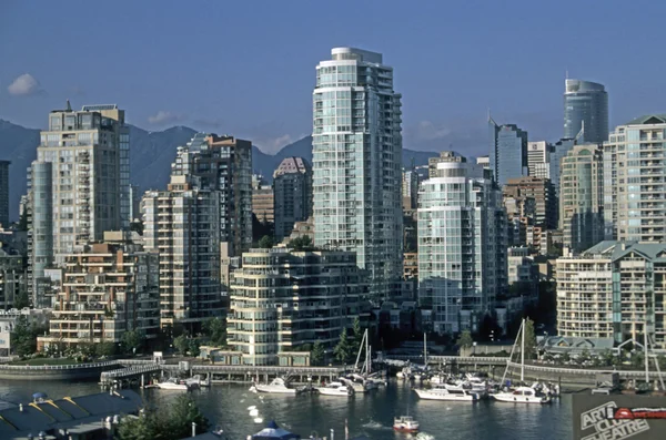 Vancouver skyline — Stock Photo, Image