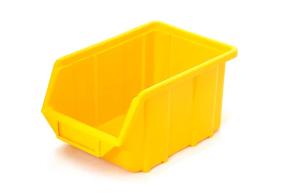 Caja amarilla —  Fotos de Stock