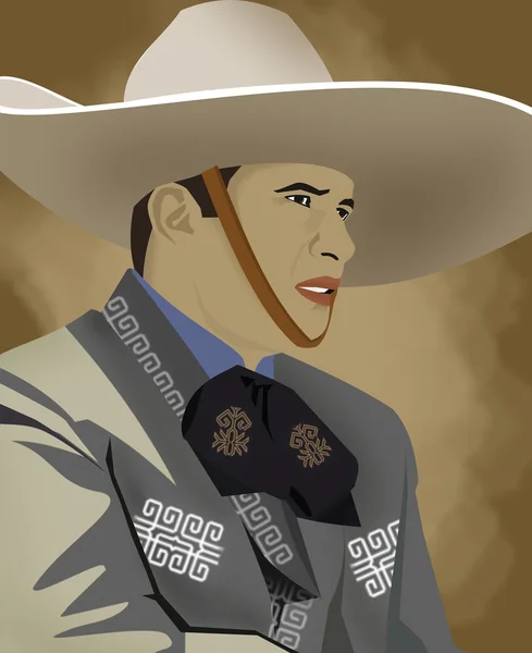 멕시코 남자의 초상화 — 스톡 사진