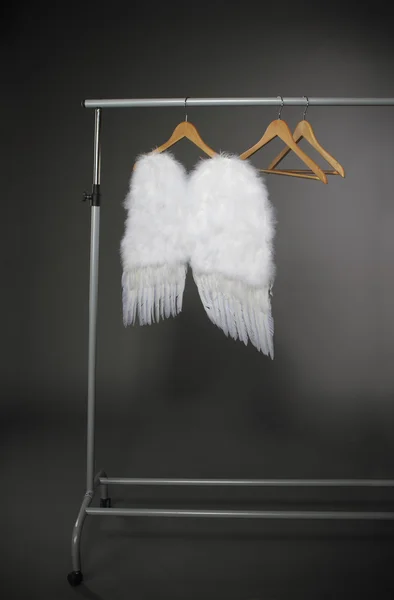 Белые крылья — стоковое фото