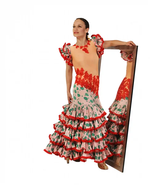 Танцор Фламенко — стоковое фото