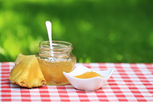 Pineapple jam — Stock Photo, Image