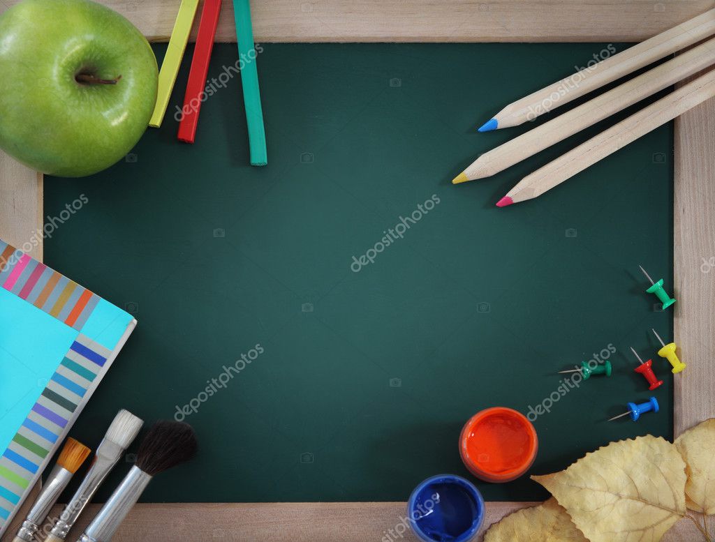 Green blackboard — Stock Photo © dasha11 6382760