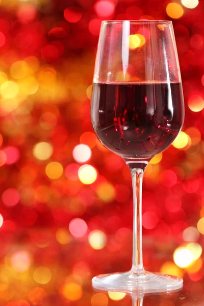 Um copo do vinho tinto — Fotografia de Stock