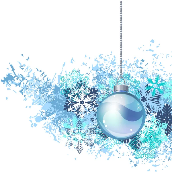 Závěsné vánoční koule — Stockový vektor