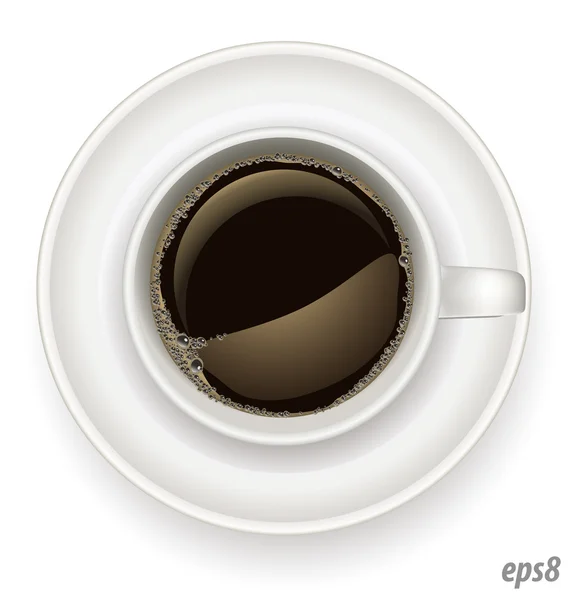 stock vector Cup of coffee