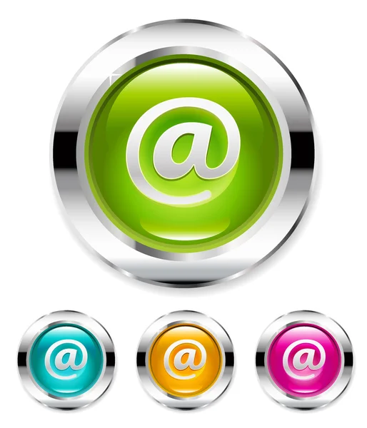 Bouton d'email — Image vectorielle