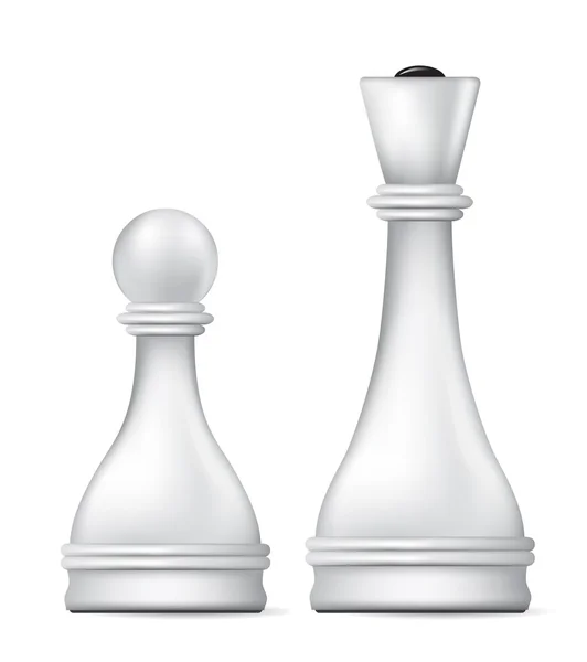 Objetos de ajedrez — Vector de stock
