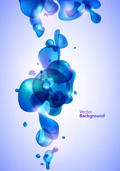 Abstraction water background — Stock Vector