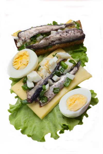 stock image The Estonian national sandwich 6