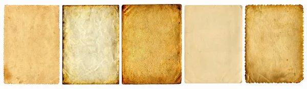 Старый бумажный набор — стоковое фото