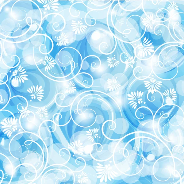 青い花。抽象的な背景 — ストック写真