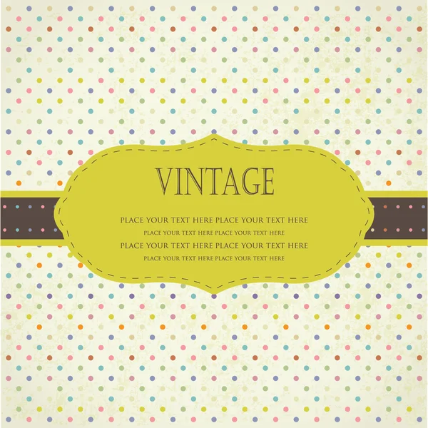 Vintage ram för din design — Stockfoto