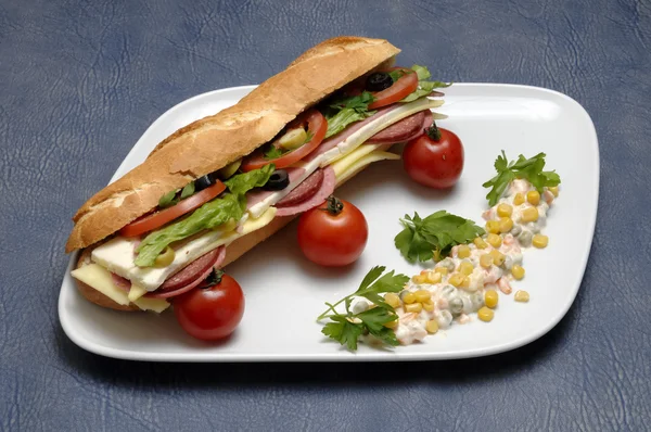 Karışık sandviç — Stok fotoğraf