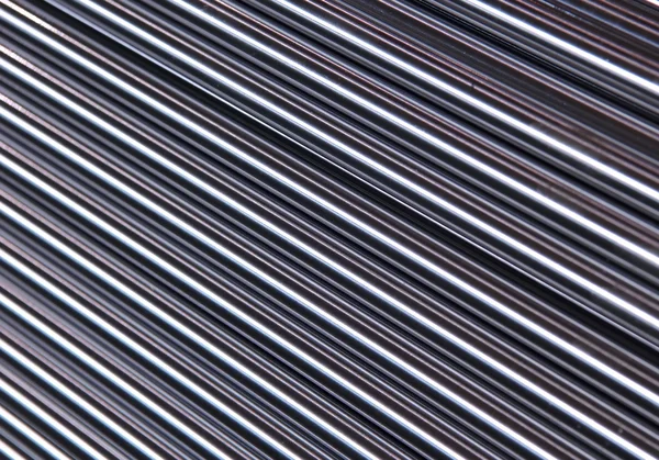 Textur von Stahlrollen — Stockfoto