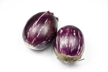 Indian Eggplant or Asian Eggplant clipart