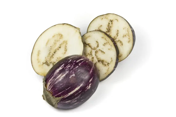 Indian Eggplant or Asian Eggplant — Stock Photo, Image