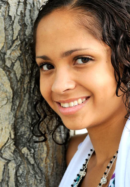 African american female beauty. — Stock Photo, Image