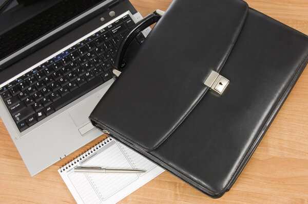 Black portfolio and the computer