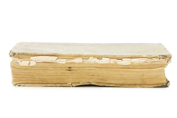 Beyaz izole antik kitap — Stok fotoğraf