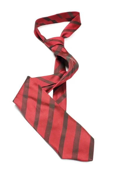 Luxury tie on white background — Stock Photo, Image