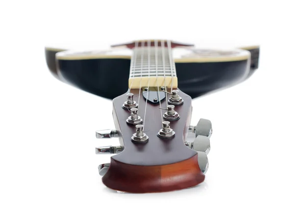 Guitarra eléctrica aislada en un blanco — Foto de Stock