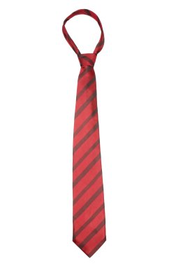 Luxury tie on white background clipart