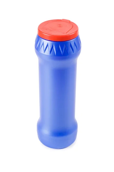Plastikowa butelka odizolowana na białym — Zdjęcie stockowe