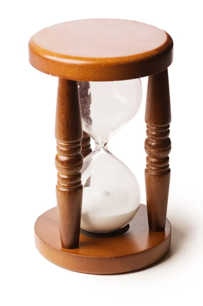 Hourglasses isolated on white background — Stock Photo, Image