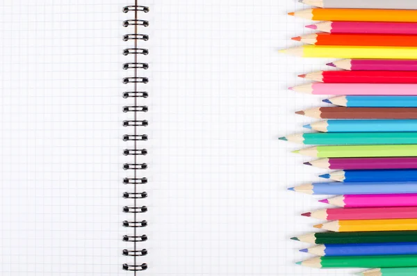 色鉛筆の数 — ストック写真