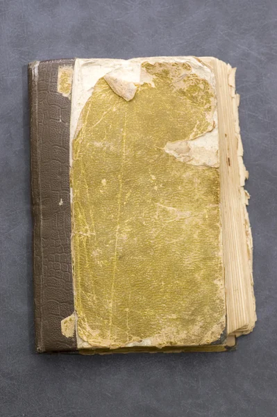 Starożytna Księga na szary — Zdjęcie stockowe