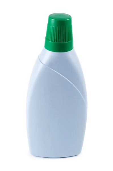Plastová láhev s přídavkem saponátu, samostatný — Stock fotografie