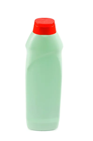 Plastikflasche isoliert auf einem weißen — Stockfoto